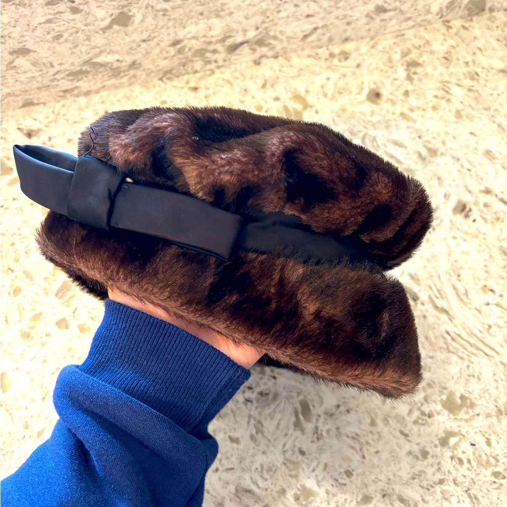 Vintage Faux Fur Hat